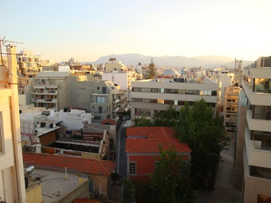 Ferienwohnung Centre Penthouse With Seaview Iraklio Exterior foto