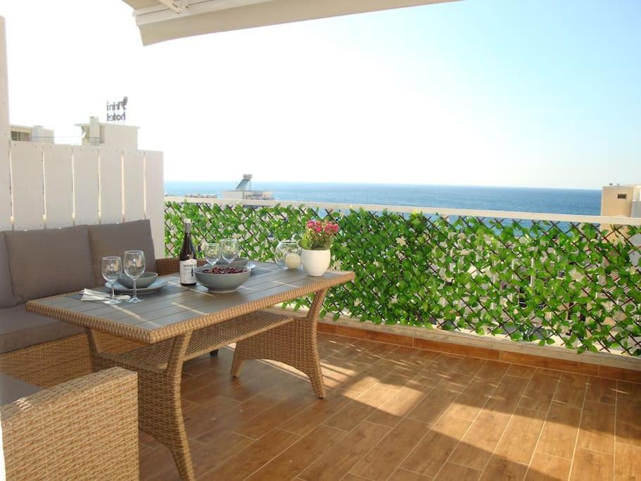 Ferienwohnung Centre Penthouse With Seaview Iraklio Exterior foto