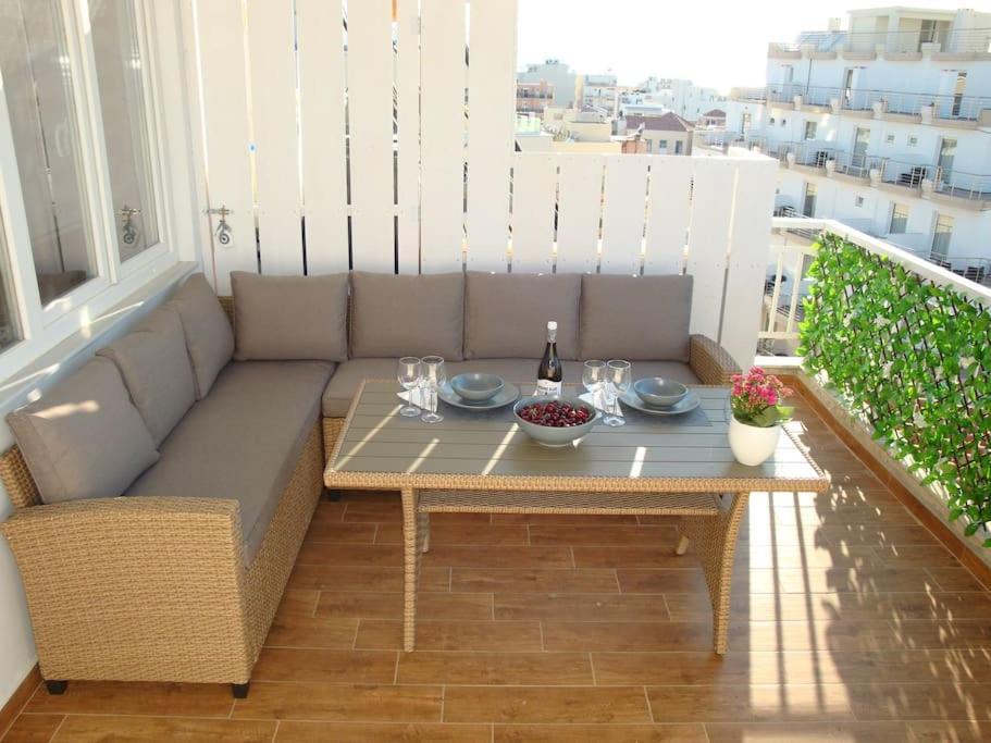 Ferienwohnung Centre Penthouse With Seaview Iraklio Exterior foto